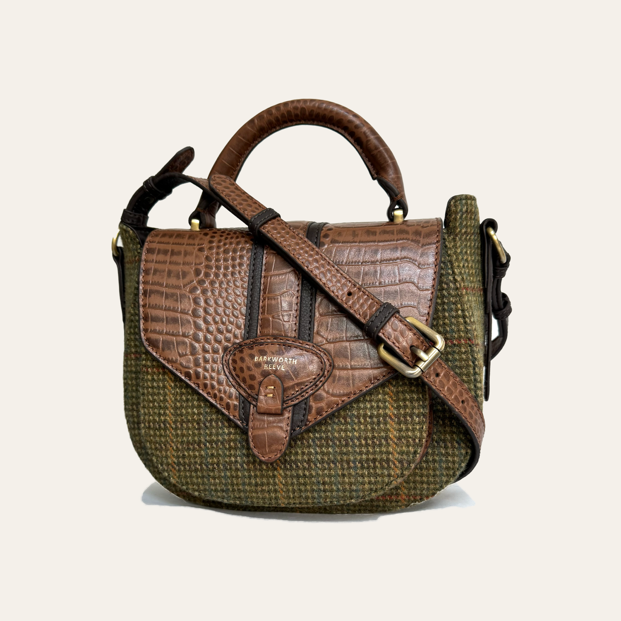 Belton Tweed Saddle Bag