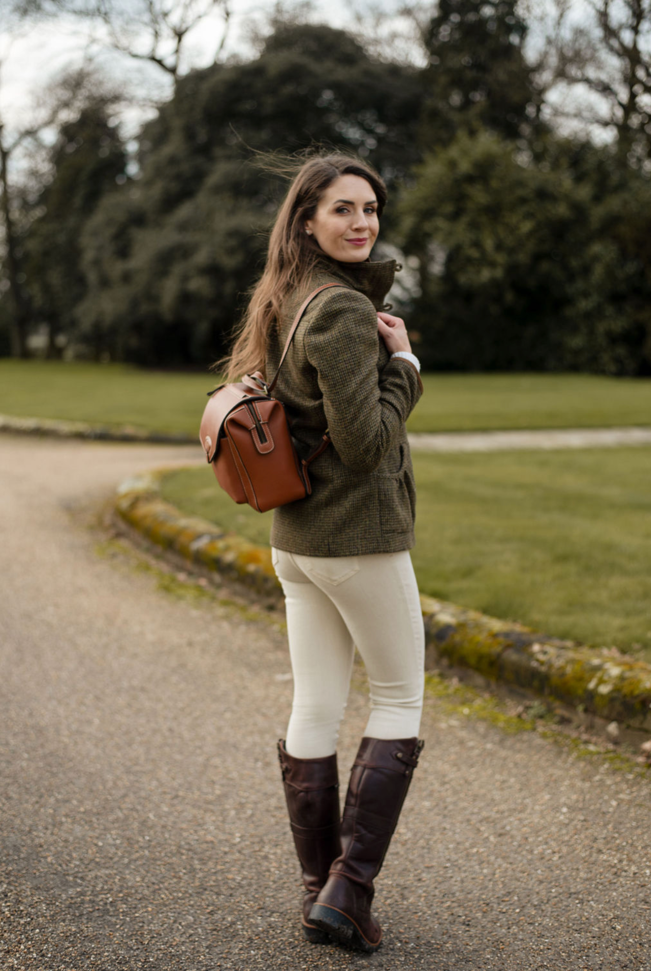 Bramham Adaptable Leather Rucksack