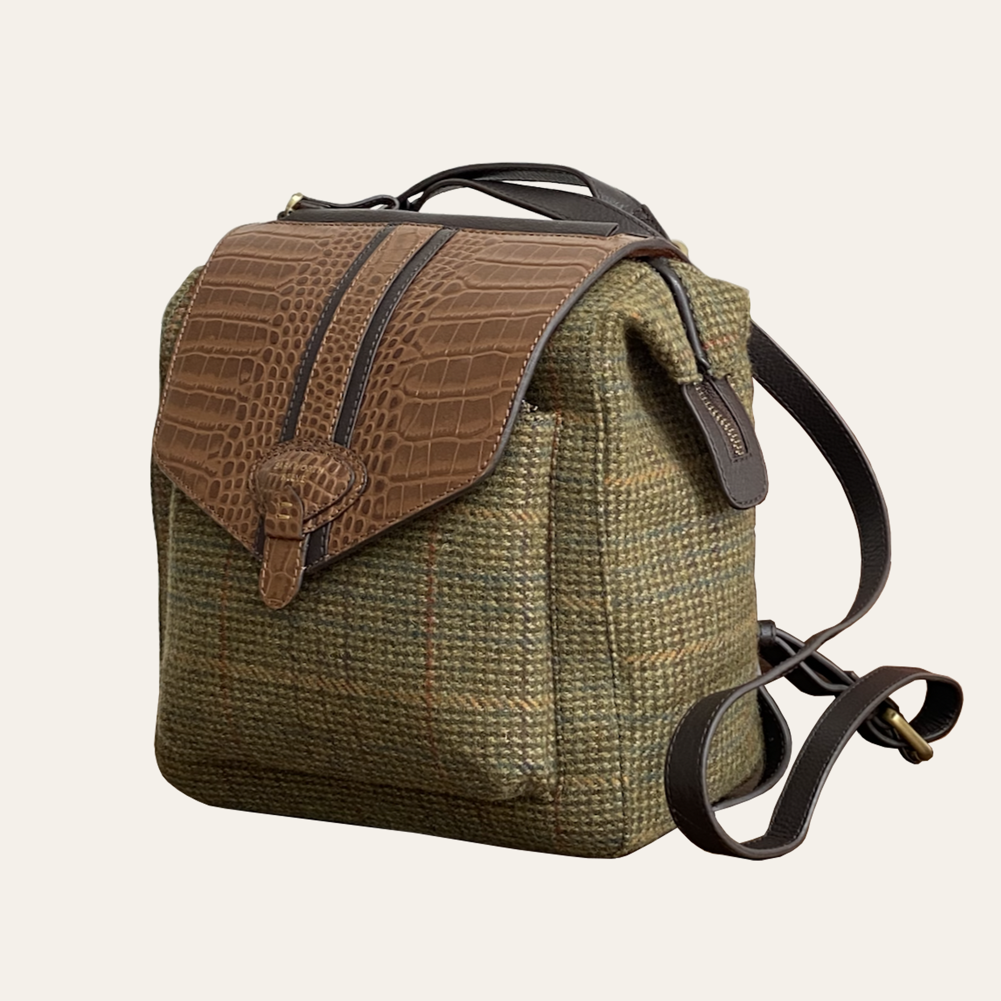 Bramham Adaptable Tweed Rucksack